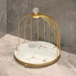 Présentoir à Gâteau en Marbre