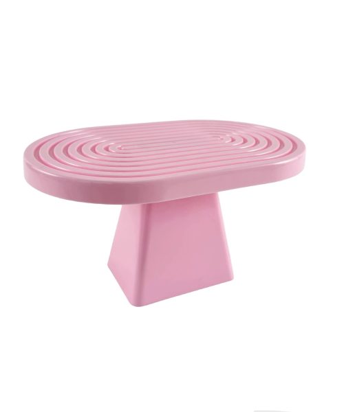 Présentoir à cupcakes rose pastel pour baby shower fille et anniversaire enfant